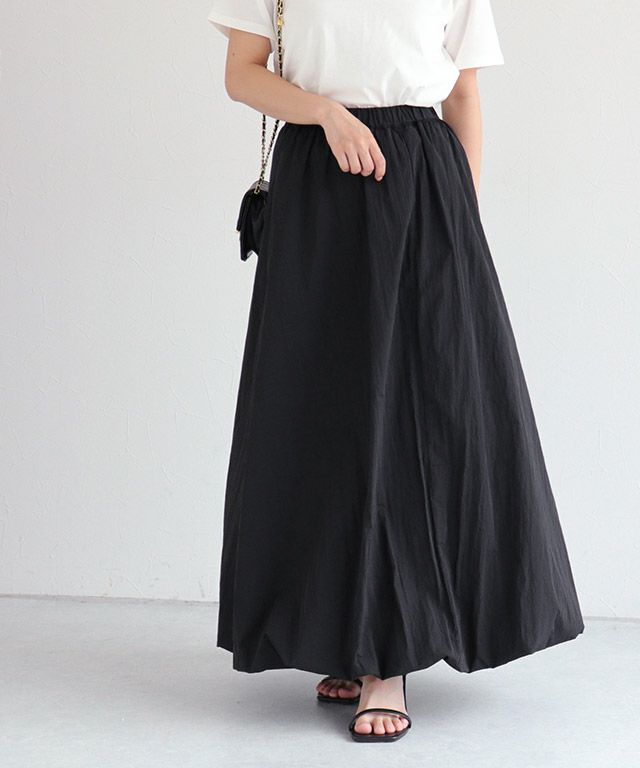 タフタバルーンスカート