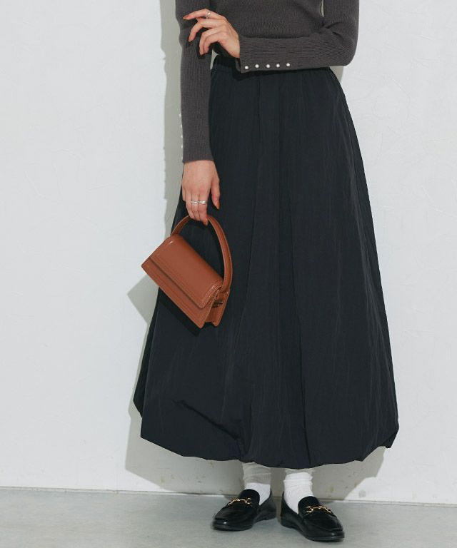 タフタバルーンスカート