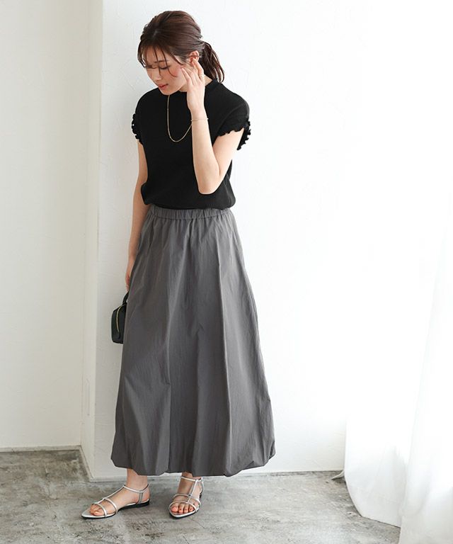 166cm / チャコール / M