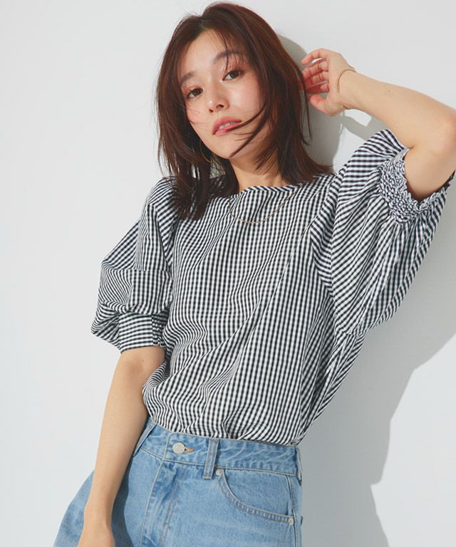 167cm / チェック / ブラック / M