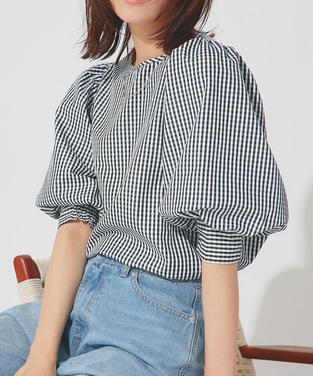 167cm / チェック / ブラック / M