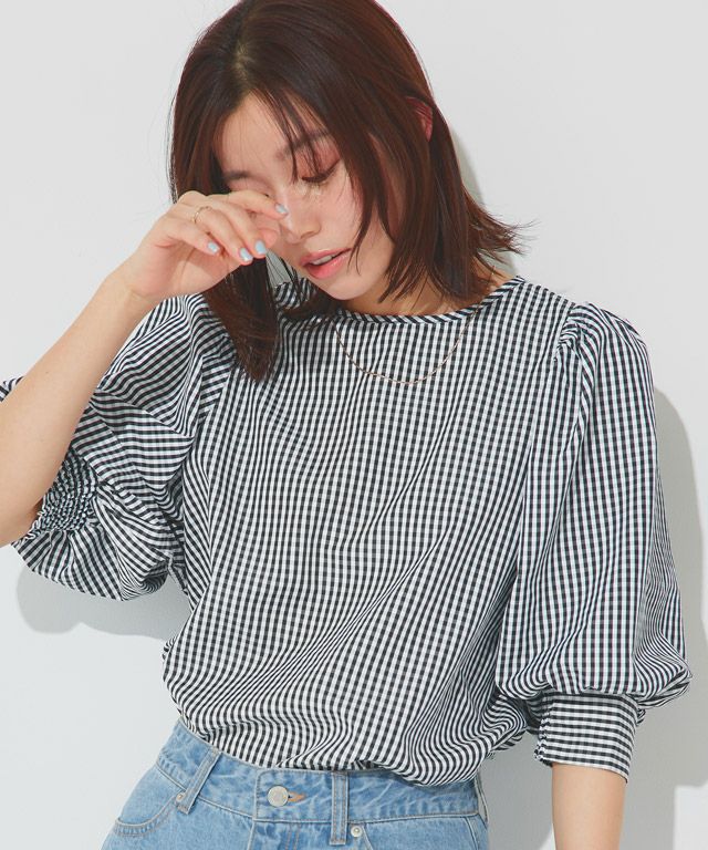 167cm / チェック / ブラック / M