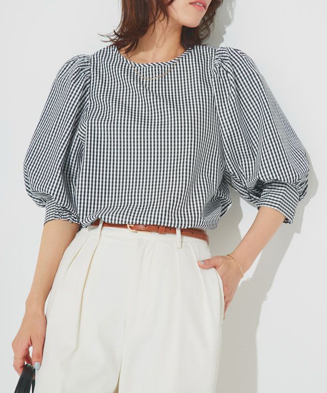 167cm / チェック / ブラック / M