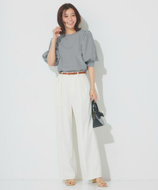 167cm / チェック / ブラック / M