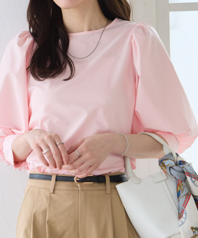 163cm / ストライプ / ネイビー / M