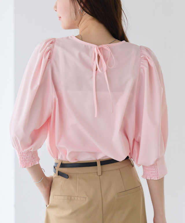 163cm / ストライプ / ネイビー / M