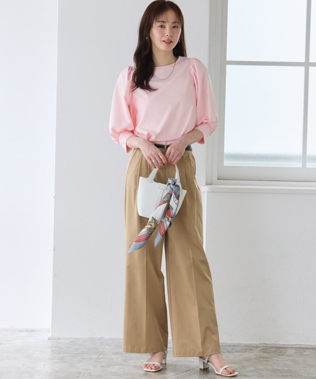 163cm / ストライプ / ネイビー / M