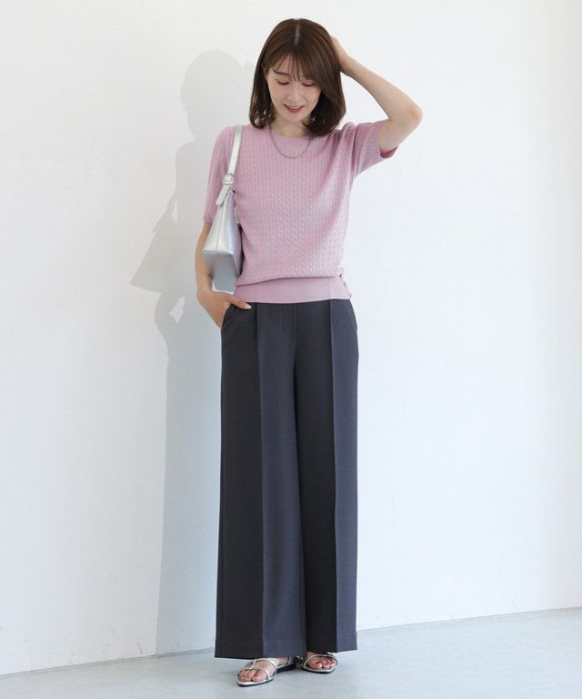 163cm / ライトピンク / M