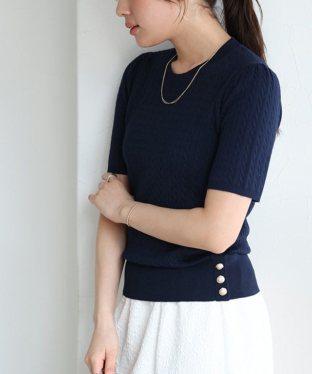 166cm / ネイビー / M