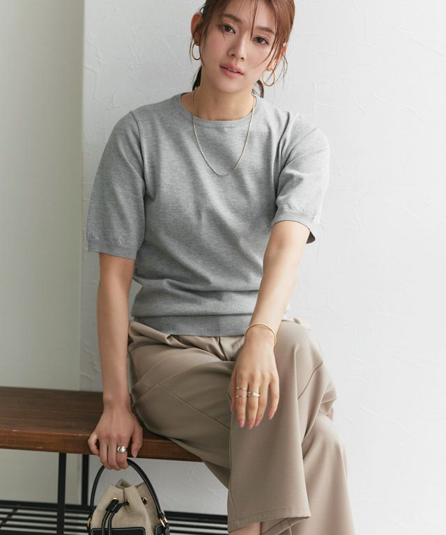 166cm / 杢グレー / M