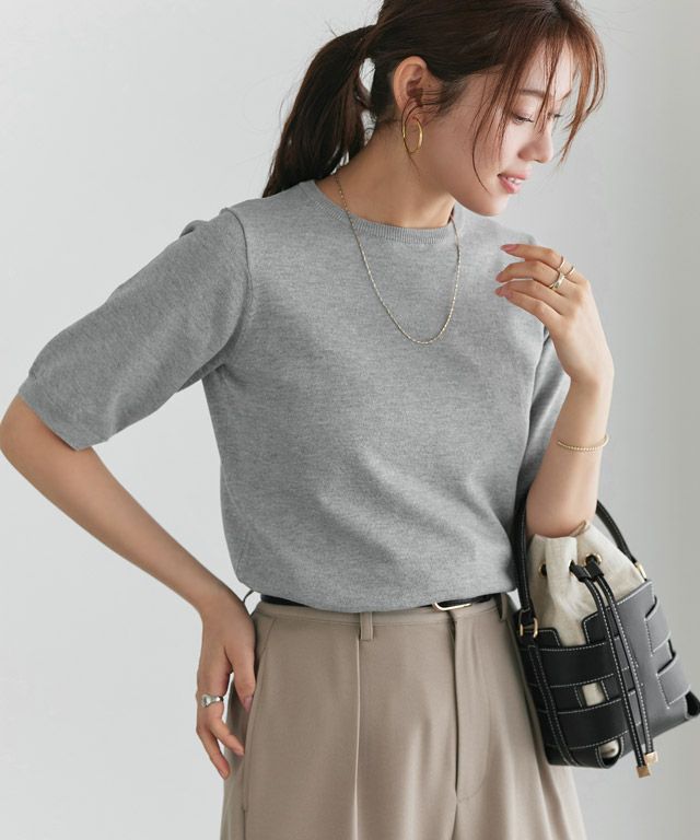 166cm / 杢グレー / M