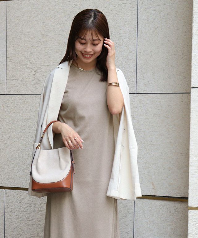 150cm / グレージュ / フレンチスリーブ / PM