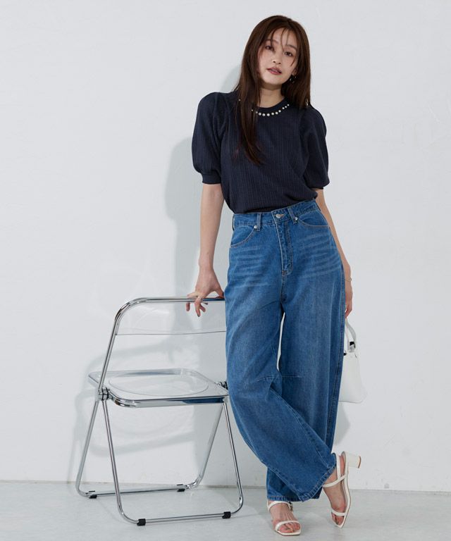 166cm / ネイビー / M