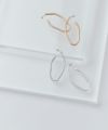 [RASW]アクセントオーバルフープピアス
