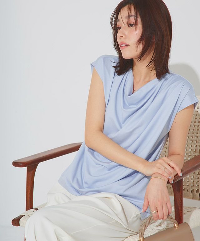 167cm / ライトブルー / M