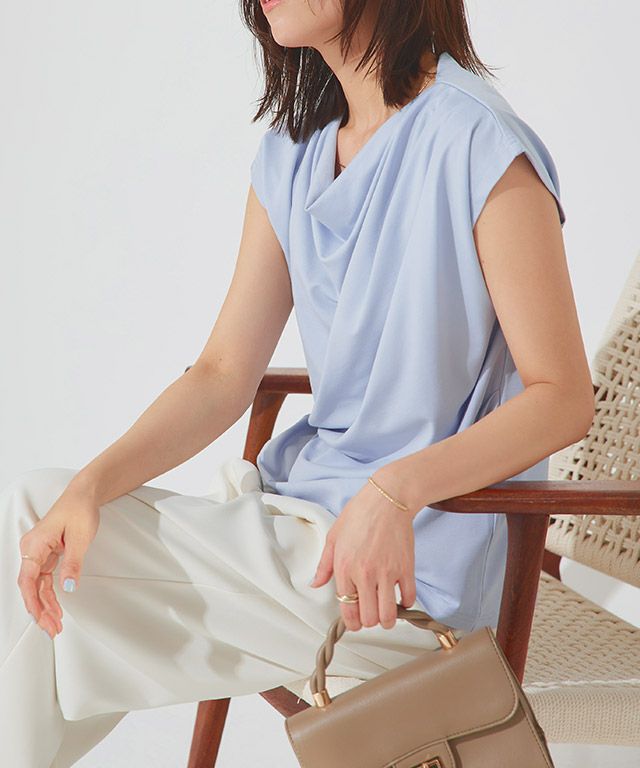 167cm / ライトブルー / M