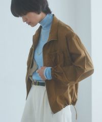 [RASW]ハイネックジップシャツブルゾン