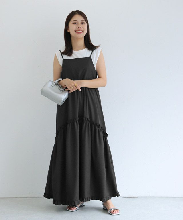 150cm / ブラック×オフホワイト / M