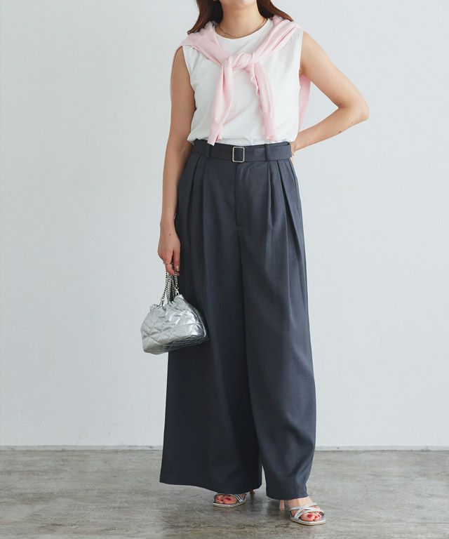 157cm / ブラック×オフホワイト / M