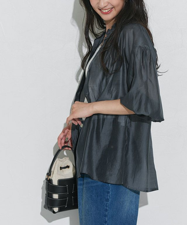 166cm / チャコール / M