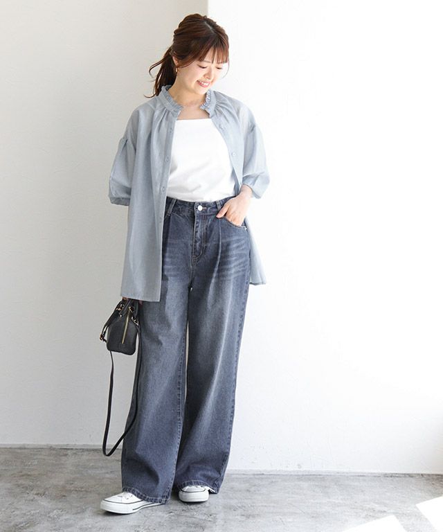 157cm / スモークブルー / M