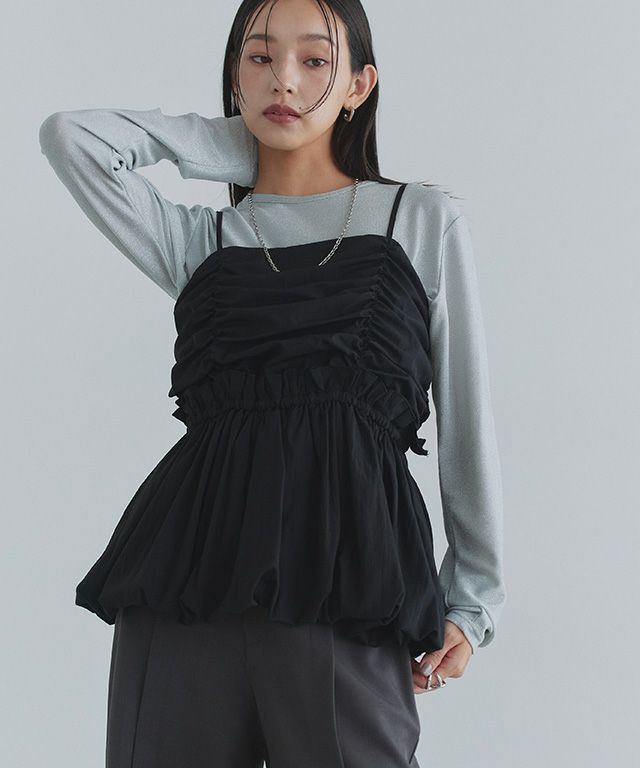 163cm / ブラック / M