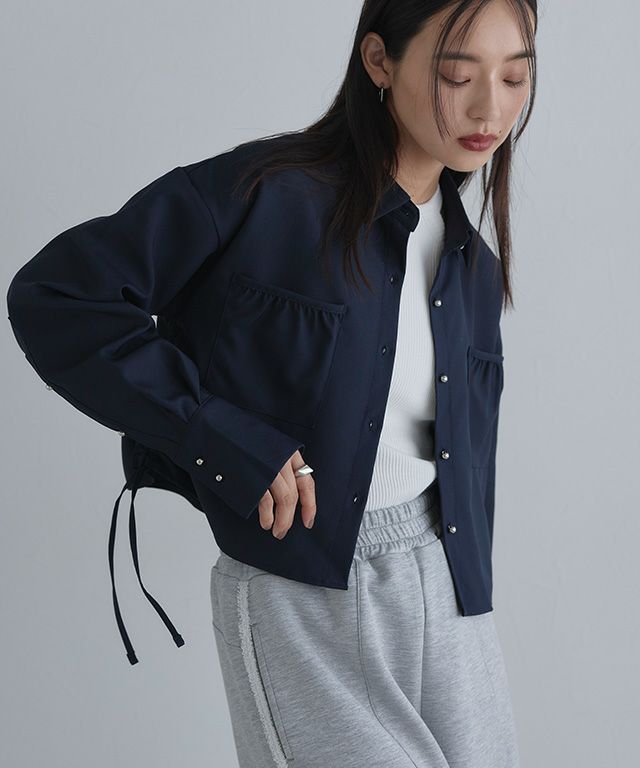 163cm / ネイビー / M