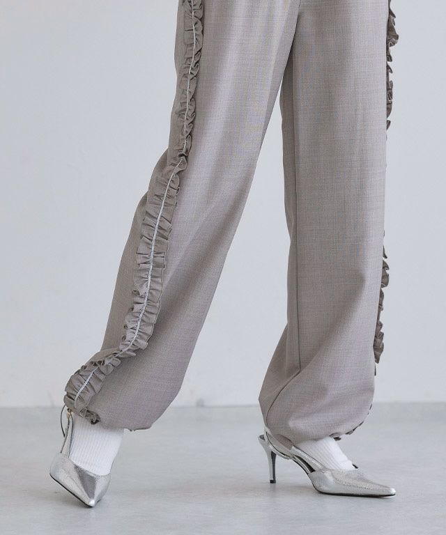 163cm / 杢グレージュ / M