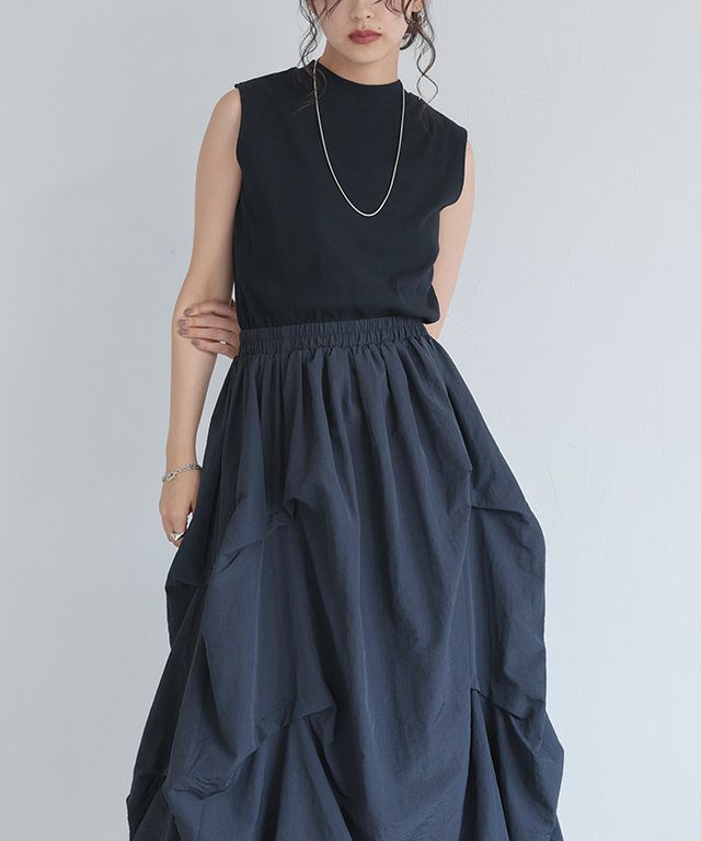 163cm / ブラック×ブラック / M