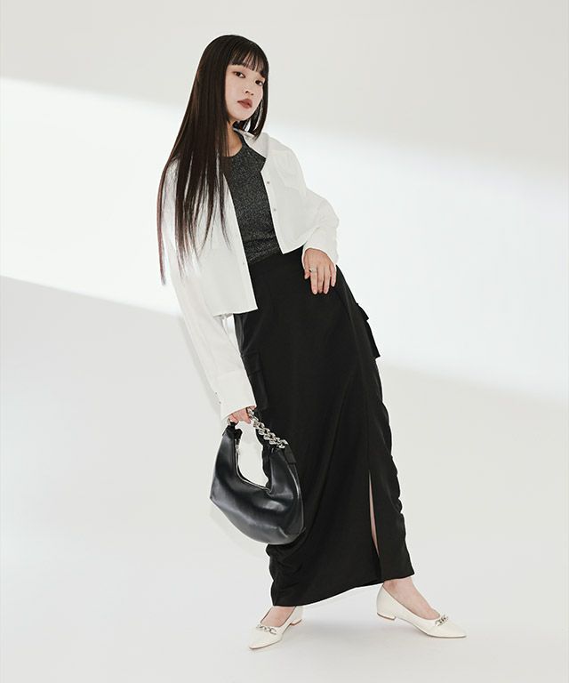 166cm / ブラック / M
