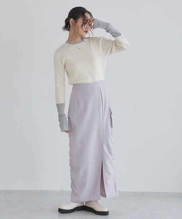 163cm / ラベンダー / M