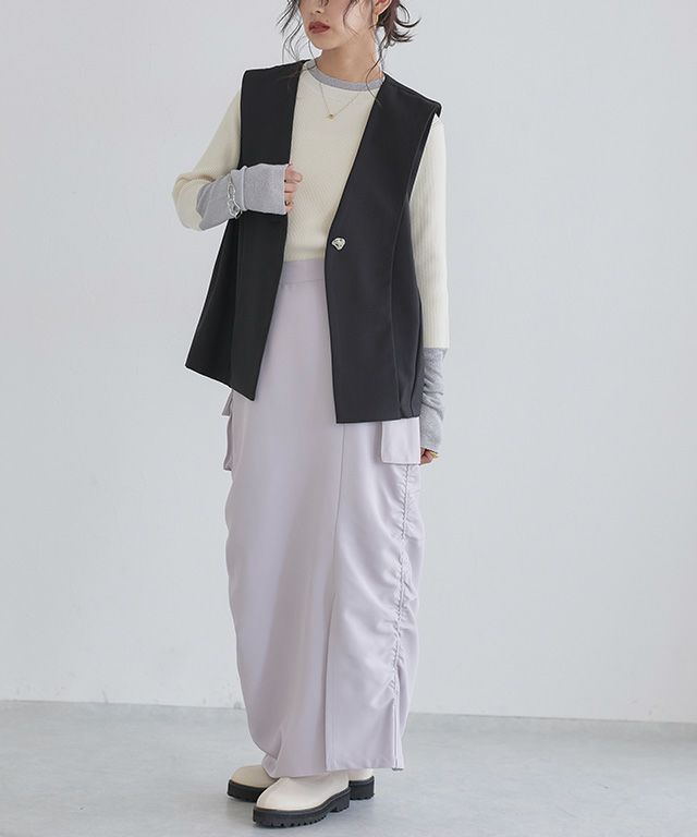 163cm / ラベンダー / M