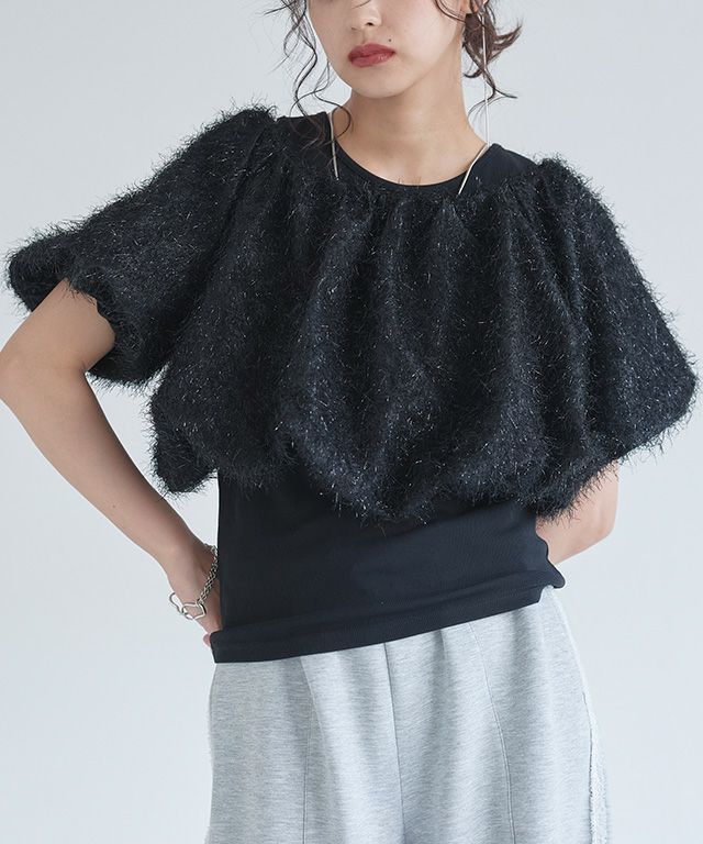 タンク付きオフショルプルオーバー