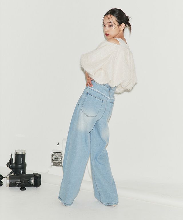 163cm / アイボリー / M