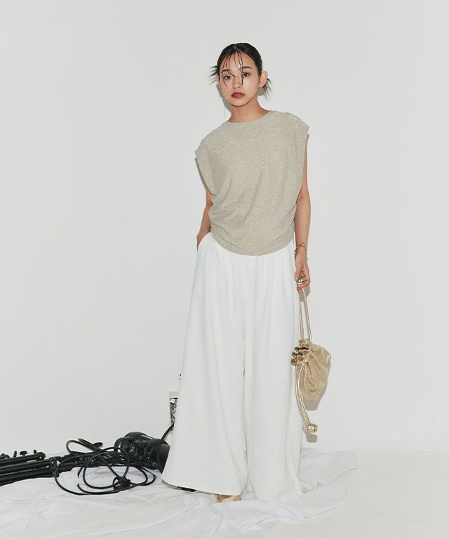 163cm / ベージュ / M