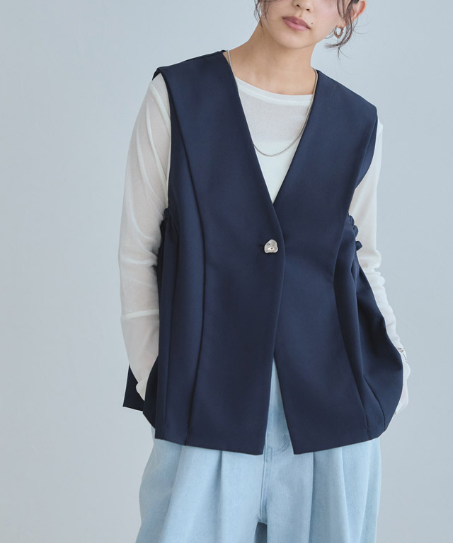 163cm / ネイビー / M