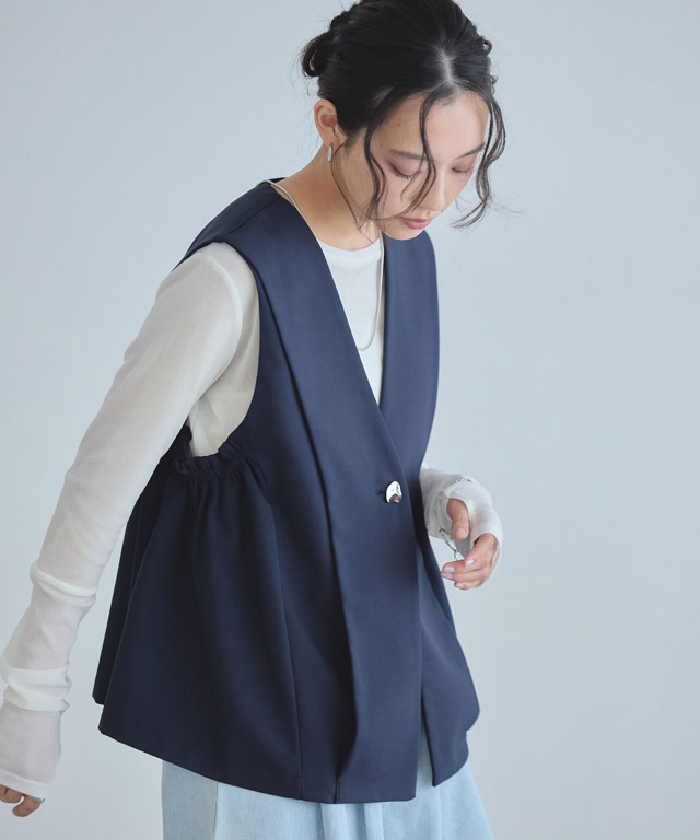 163cm / ネイビー / M