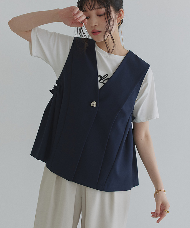 163cm / ネイビー / M