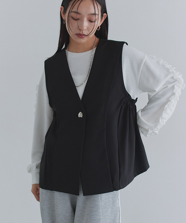 163cm / ブラック / M