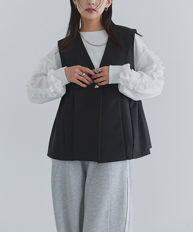 163cm / ブラック / M