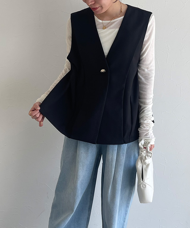 163cm / ブラック / M