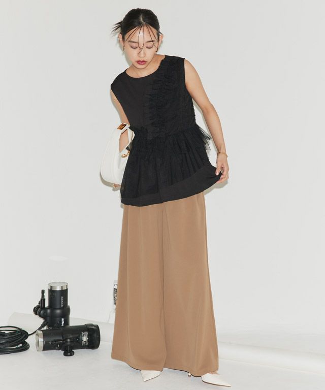 163cm / ブラック×ブラック / M