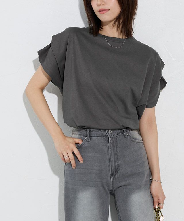 167cm / チャコール / M