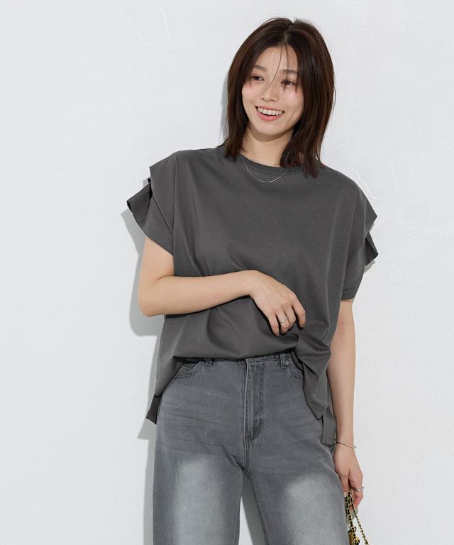 167cm / チャコール / M