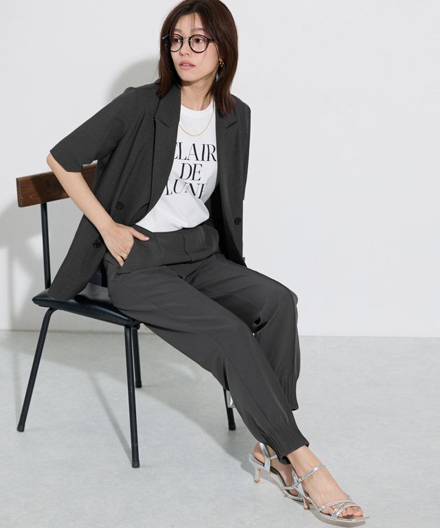 167cm / チャコール / M