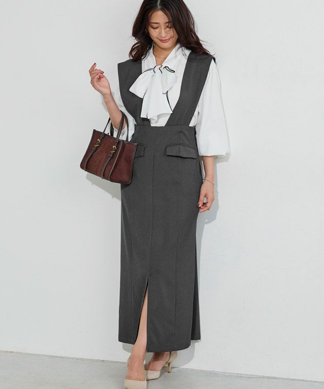 158cm / チャコール / M