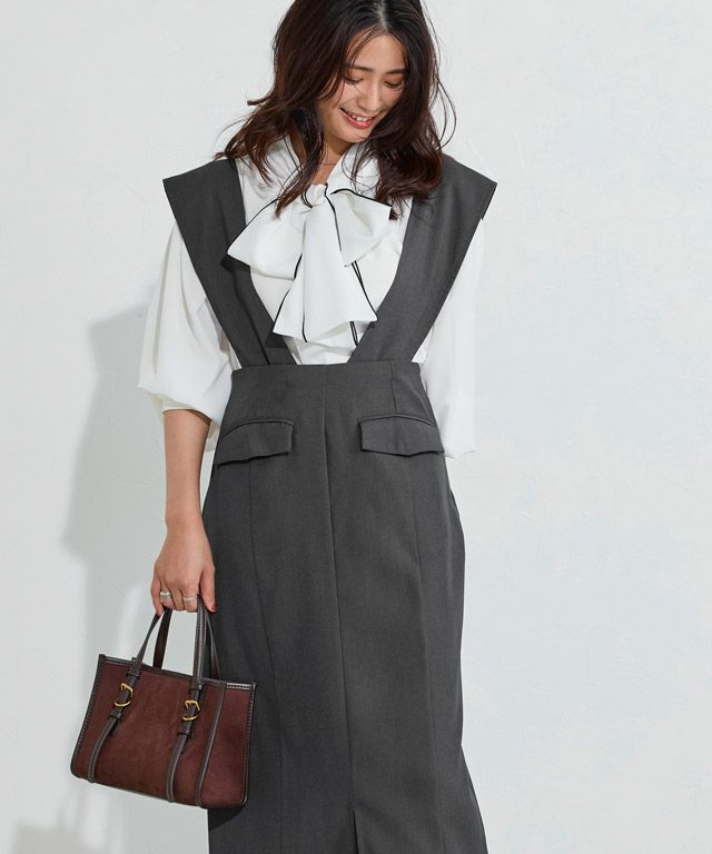 158cm / チャコール / M