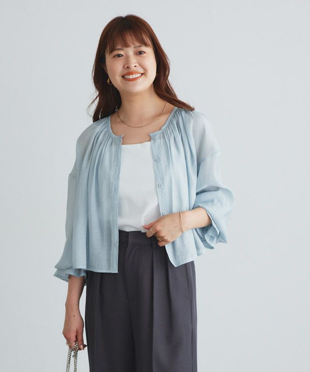 157cm / ミントブルー / M