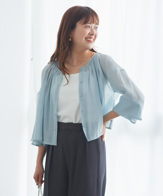 157cm / ミントブルー / M