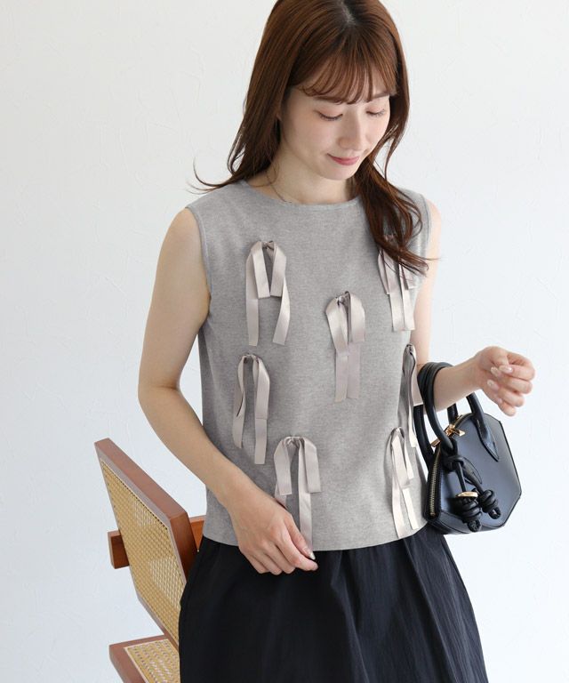 163cm / 杢ライトグレー / M